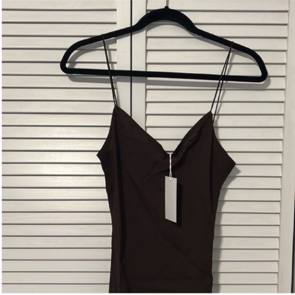 NWT • Reformation Suki Dress in Mole - Picture 3 of 7
